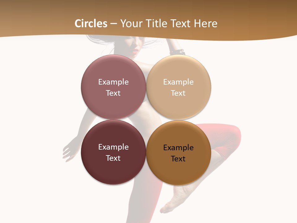 Stretching Dance Complicated PowerPoint Template