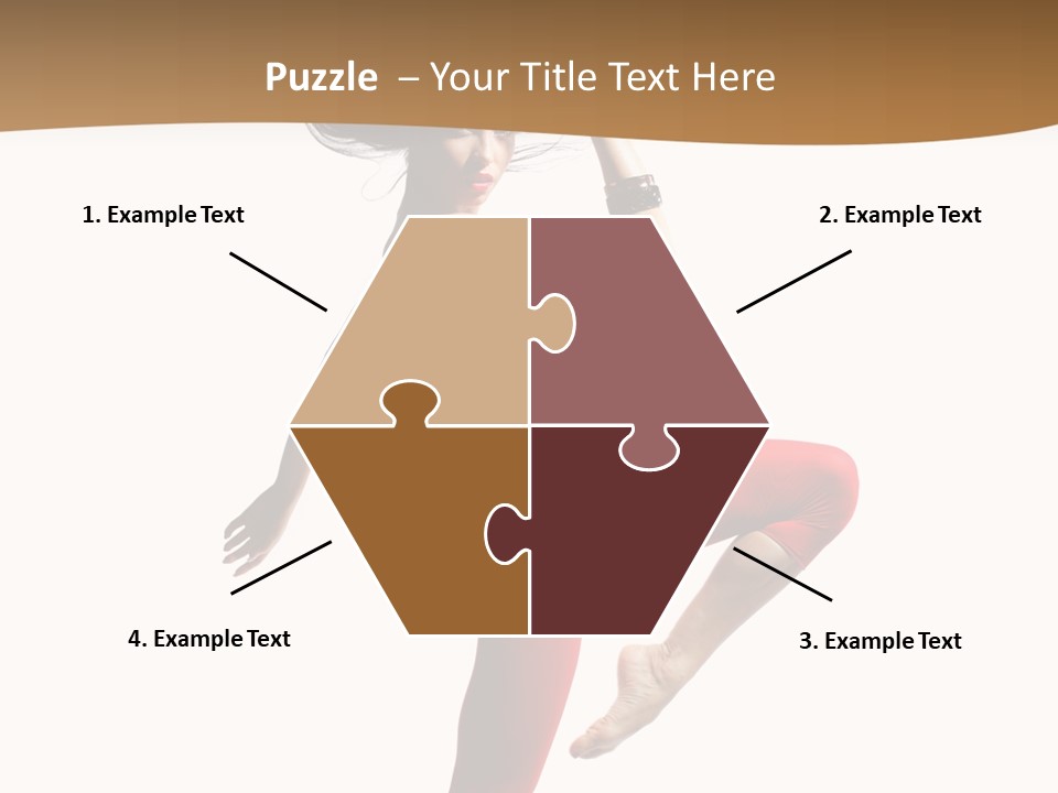 Stretching Dance Complicated PowerPoint Template
