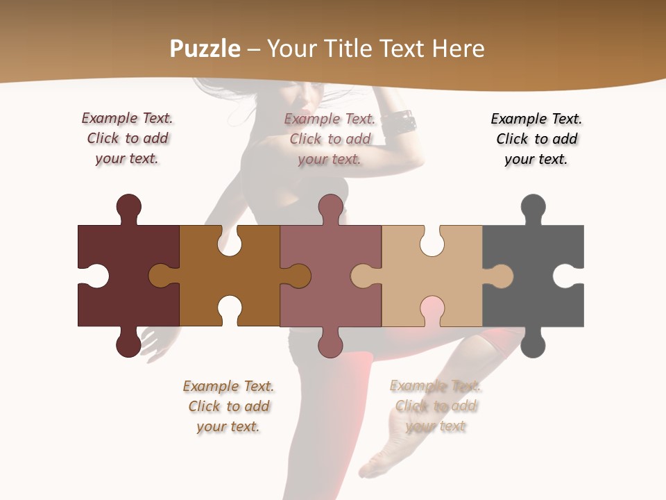 Stretching Dance Complicated PowerPoint Template