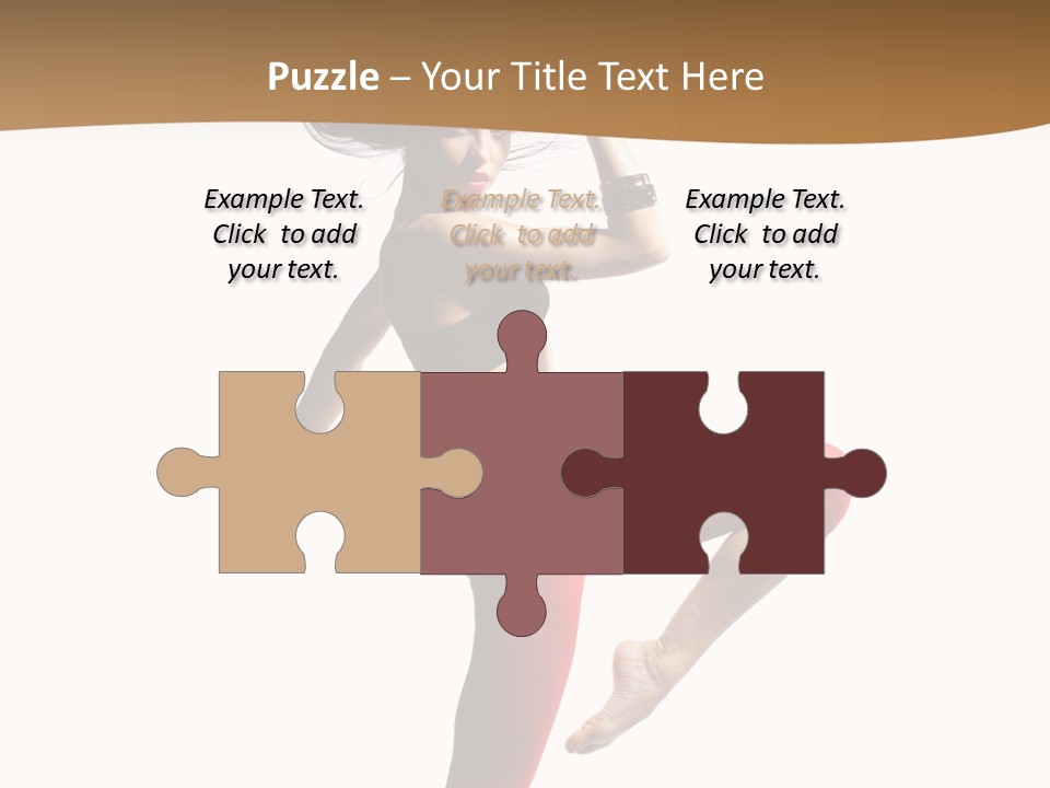 Stretching Dance Complicated PowerPoint Template