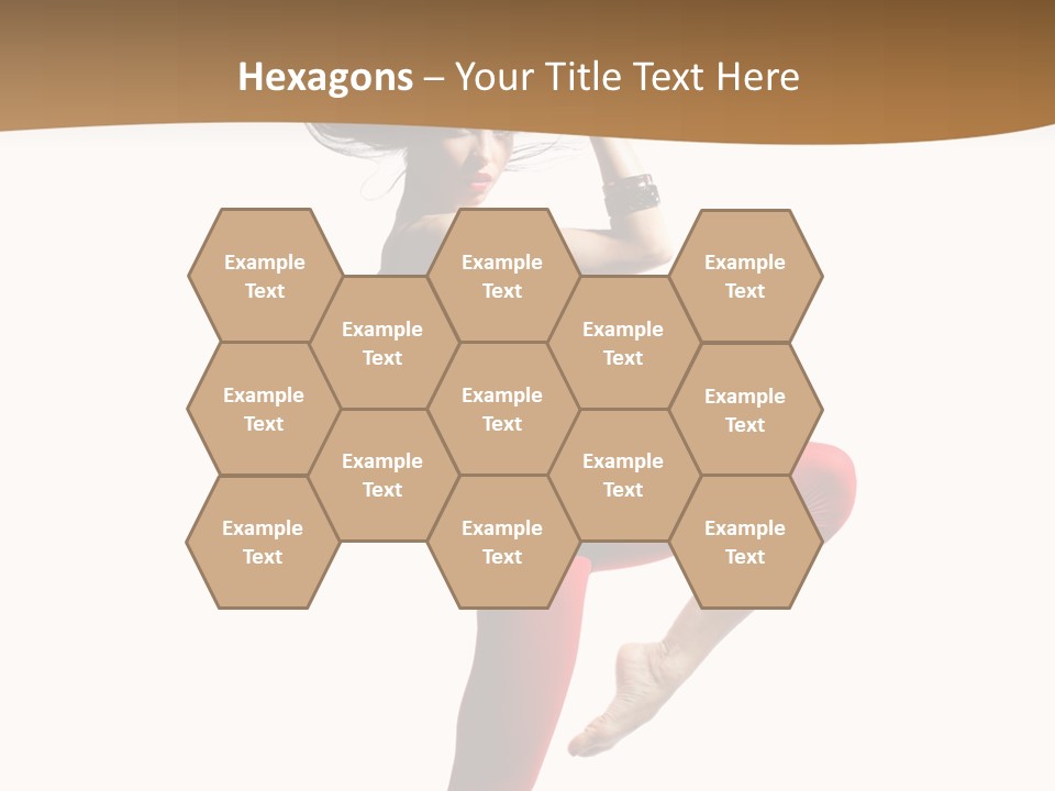 Stretching Dance Complicated PowerPoint Template