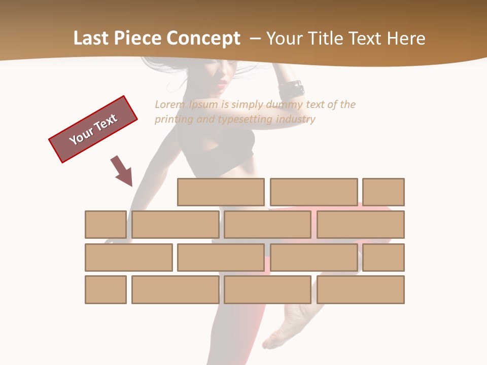Stretching Dance Complicated PowerPoint Template