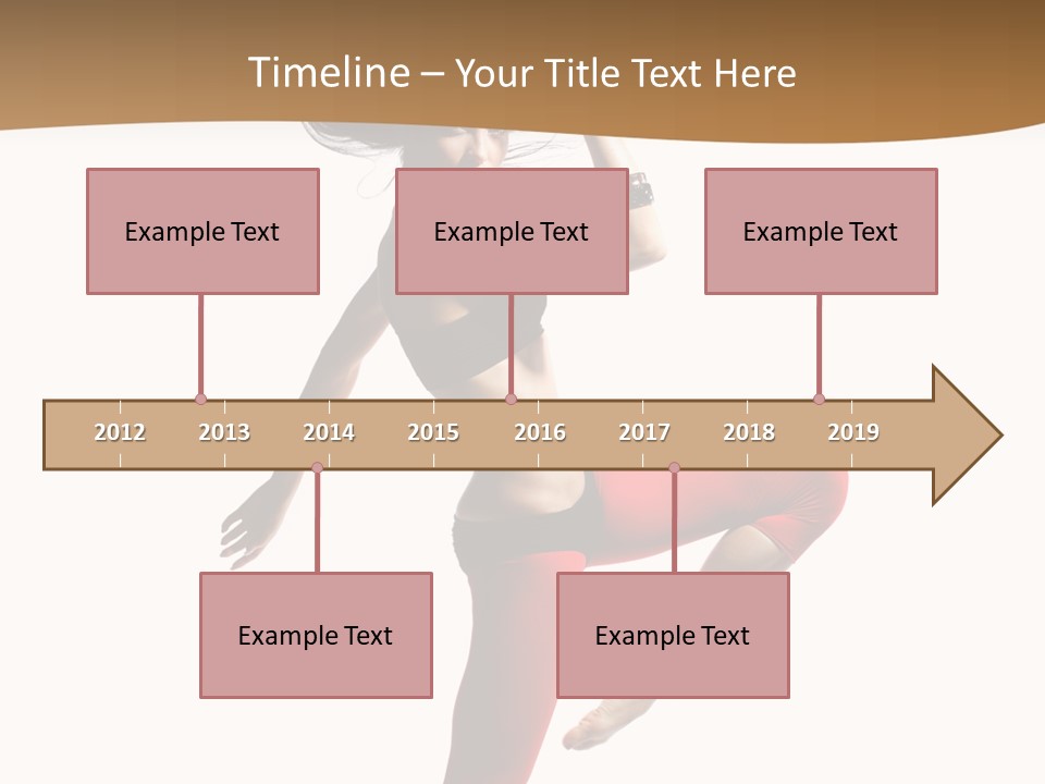 Stretching Dance Complicated PowerPoint Template