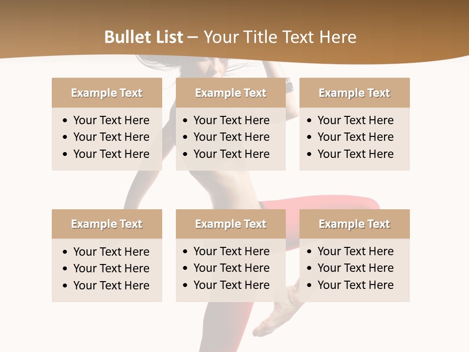 Stretching Dance Complicated PowerPoint Template