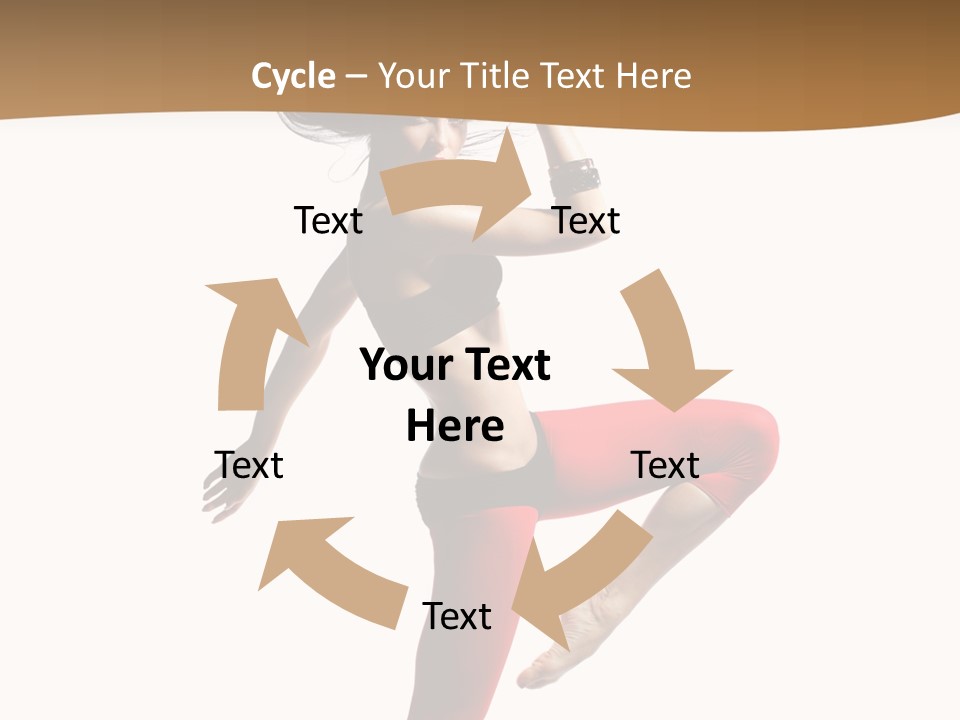 Stretching Dance Complicated PowerPoint Template