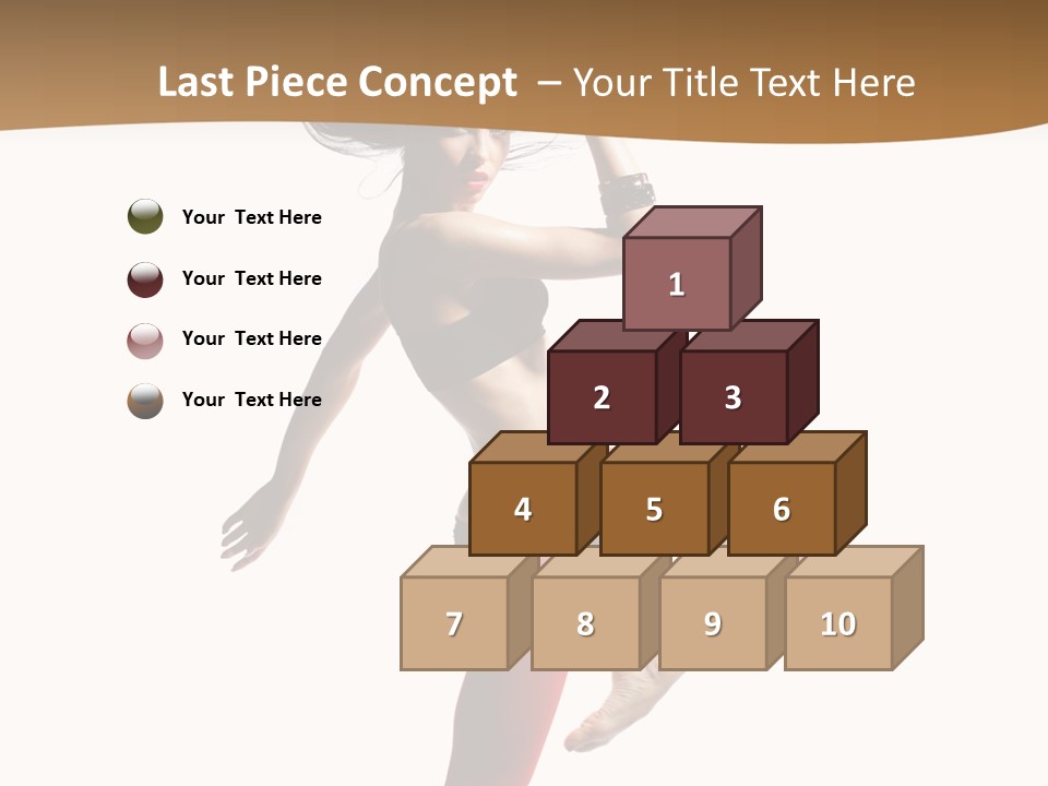 Stretching Dance Complicated PowerPoint Template