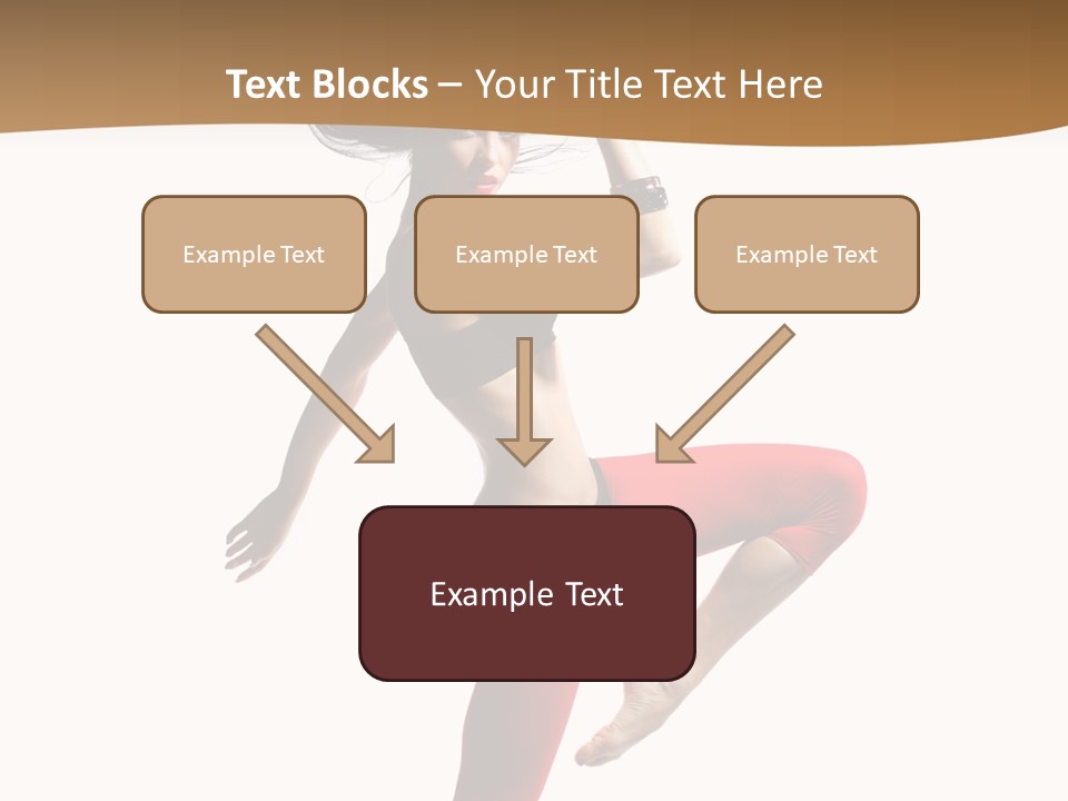 Stretching Dance Complicated PowerPoint Template