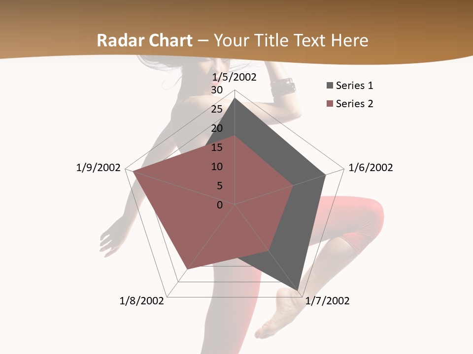 Stretching Dance Complicated PowerPoint Template