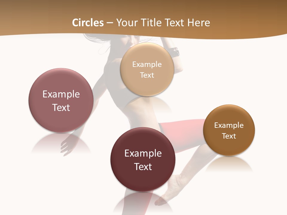 Stretching Dance Complicated PowerPoint Template