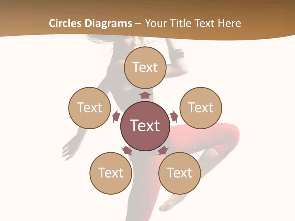 Stretching Dance Complicated PowerPoint Template