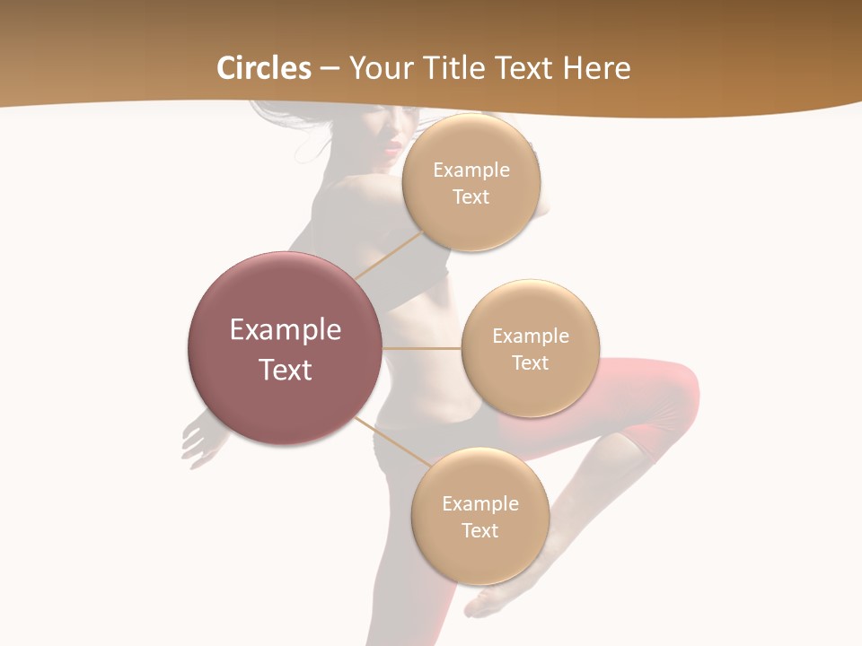 Stretching Dance Complicated PowerPoint Template