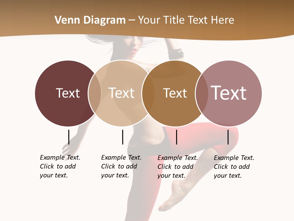 Stretching Dance Complicated PowerPoint Template