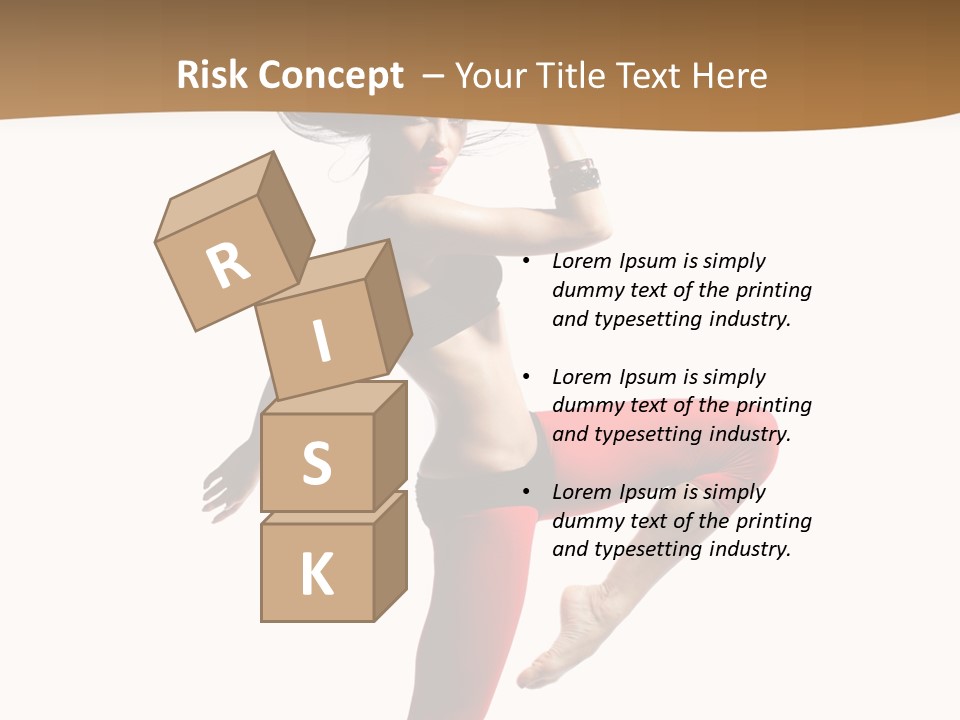 Stretching Dance Complicated PowerPoint Template