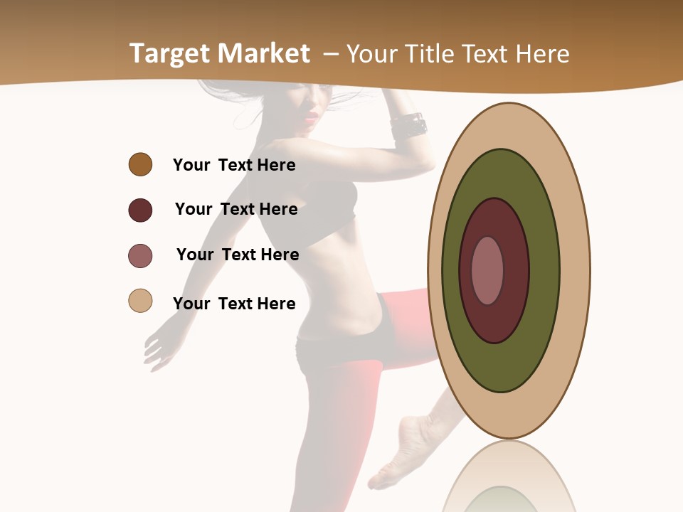 Stretching Dance Complicated PowerPoint Template