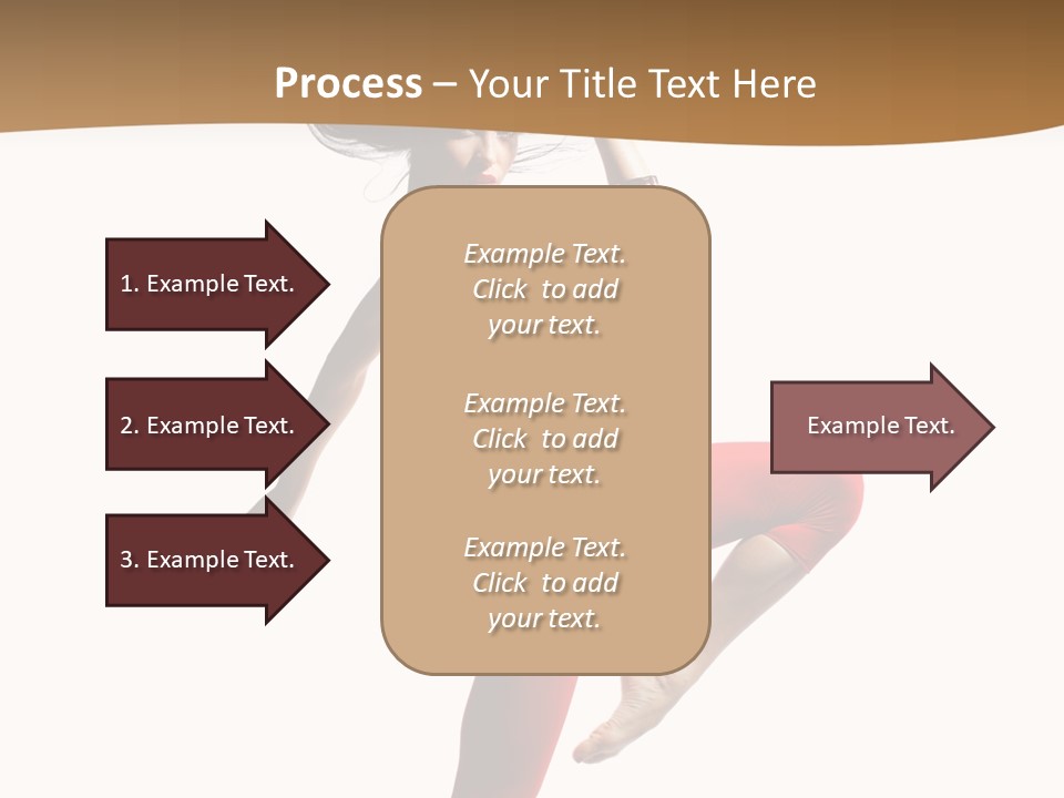Stretching Dance Complicated PowerPoint Template