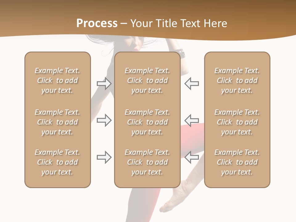 Stretching Dance Complicated PowerPoint Template