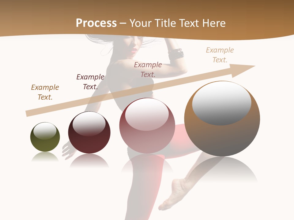 Stretching Dance Complicated PowerPoint Template