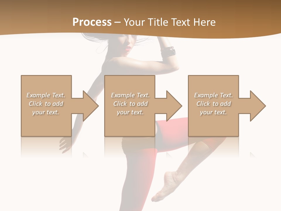 Stretching Dance Complicated PowerPoint Template