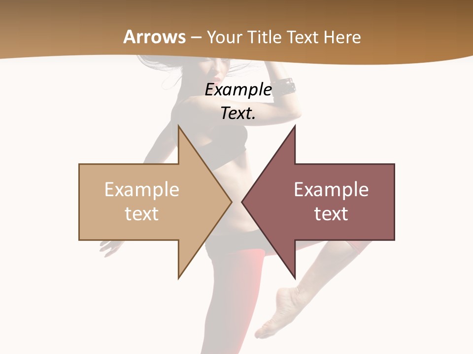 Stretching Dance Complicated PowerPoint Template