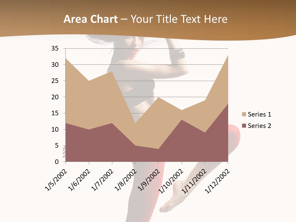 Stretching Dance Complicated PowerPoint Template