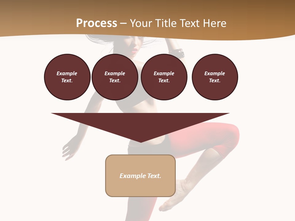 Stretching Dance Complicated PowerPoint Template