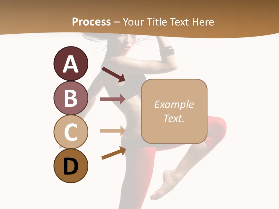 Stretching Dance Complicated PowerPoint Template