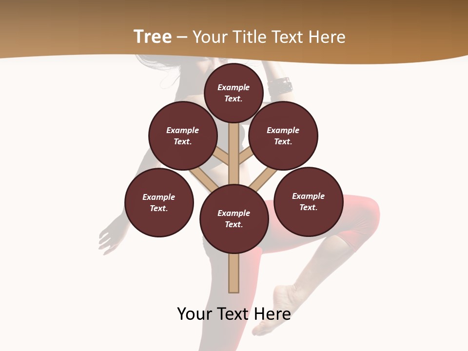 Stretching Dance Complicated PowerPoint Template