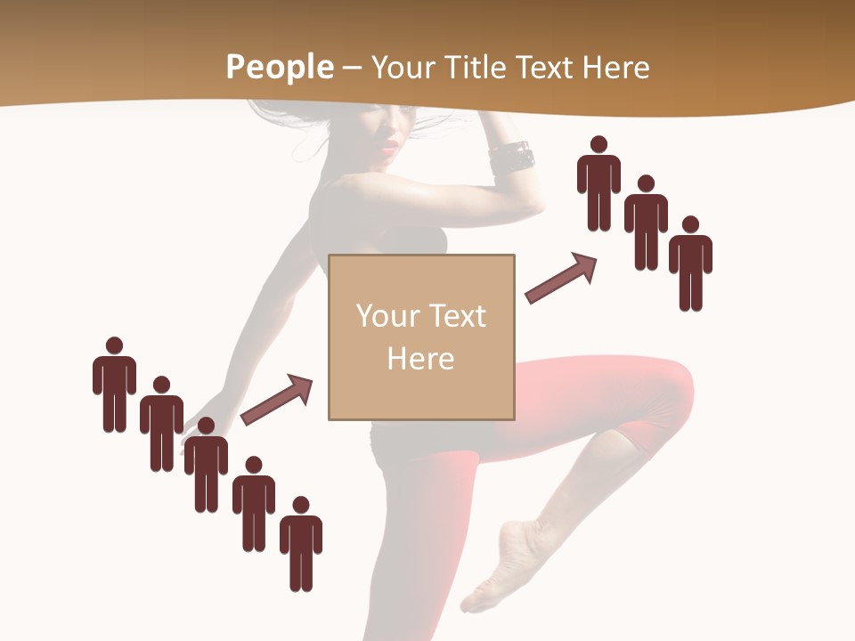 Stretching Dance Complicated PowerPoint Template