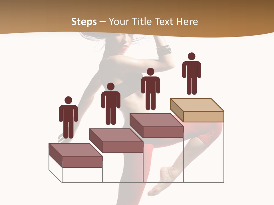 Stretching Dance Complicated PowerPoint Template