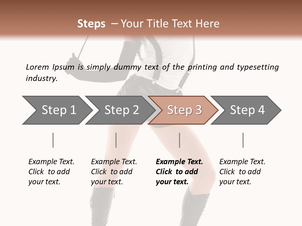 Girl Style Madam PowerPoint Template