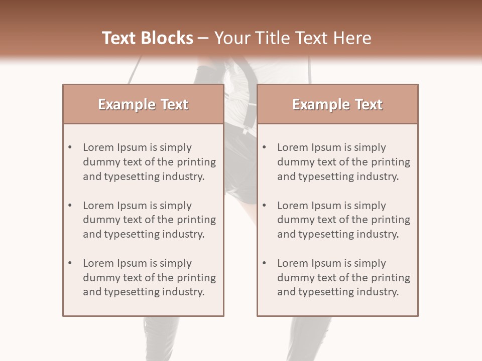 Girl Style Madam PowerPoint Template