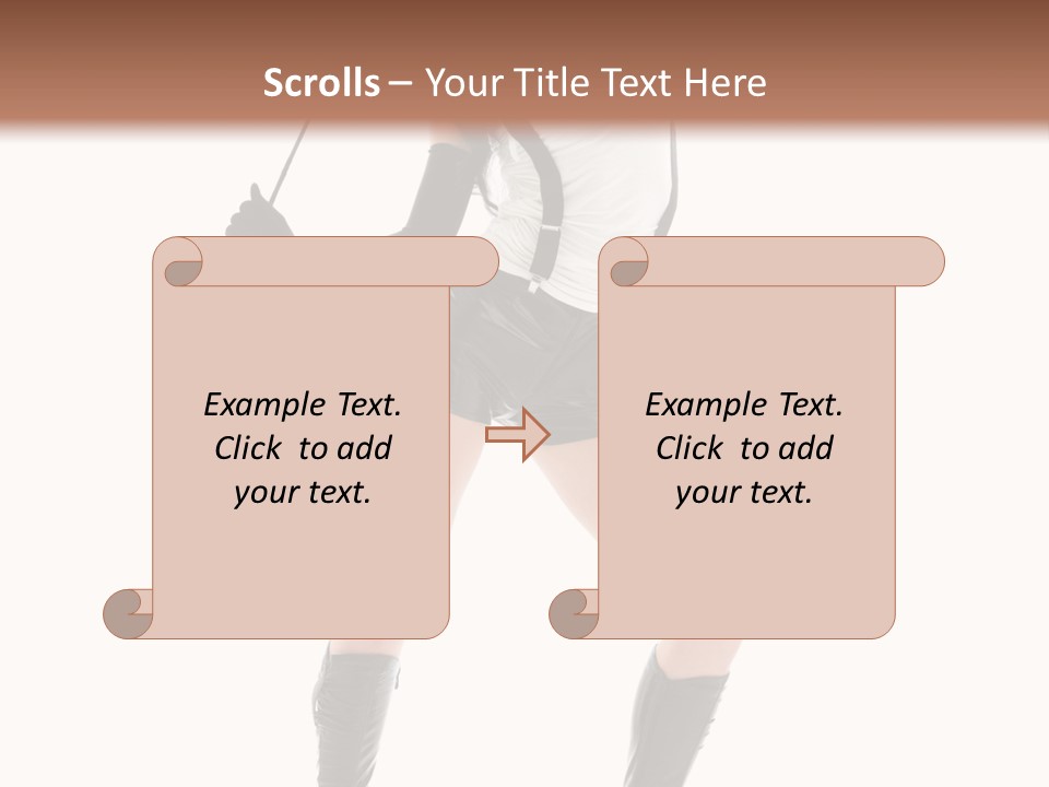 Girl Style Madam PowerPoint Template