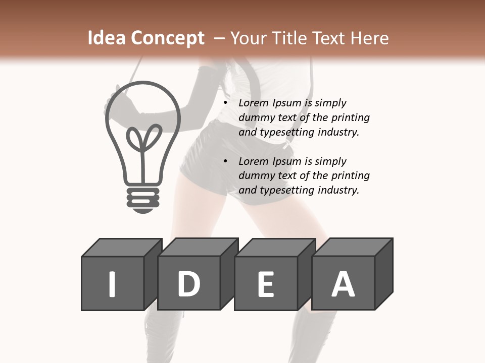 Girl Style Madam PowerPoint Template