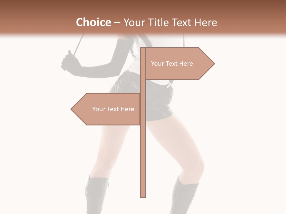 Girl Style Madam PowerPoint Template