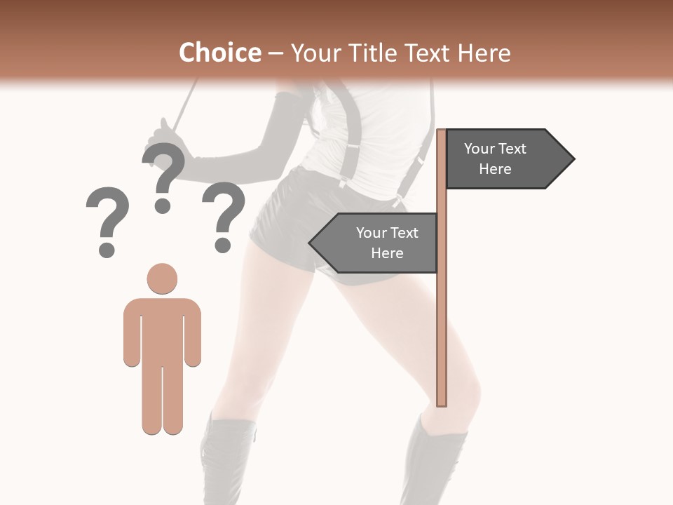 Girl Style Madam PowerPoint Template