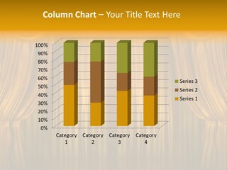 Curtain Theatre Rendering PowerPoint Template