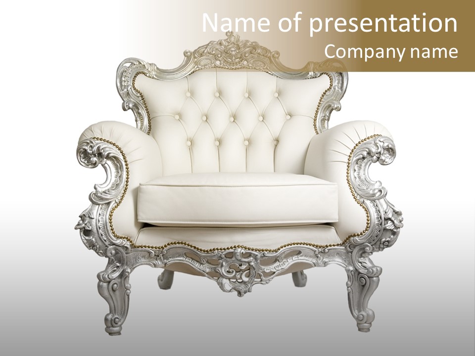 Knob Royal Modern PowerPoint Template