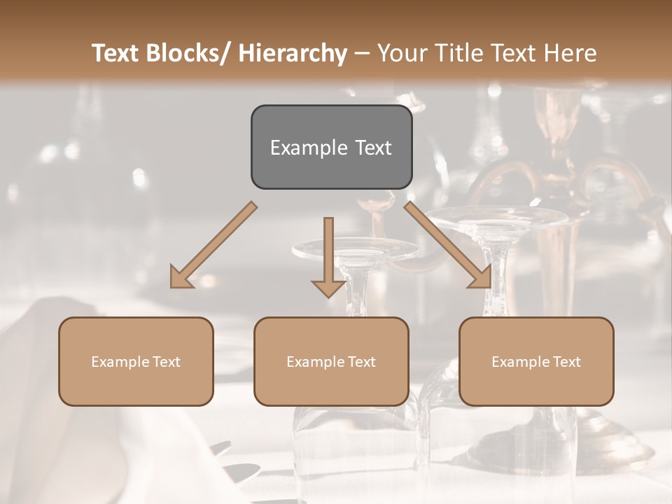 Silver Reception Dine PowerPoint Template