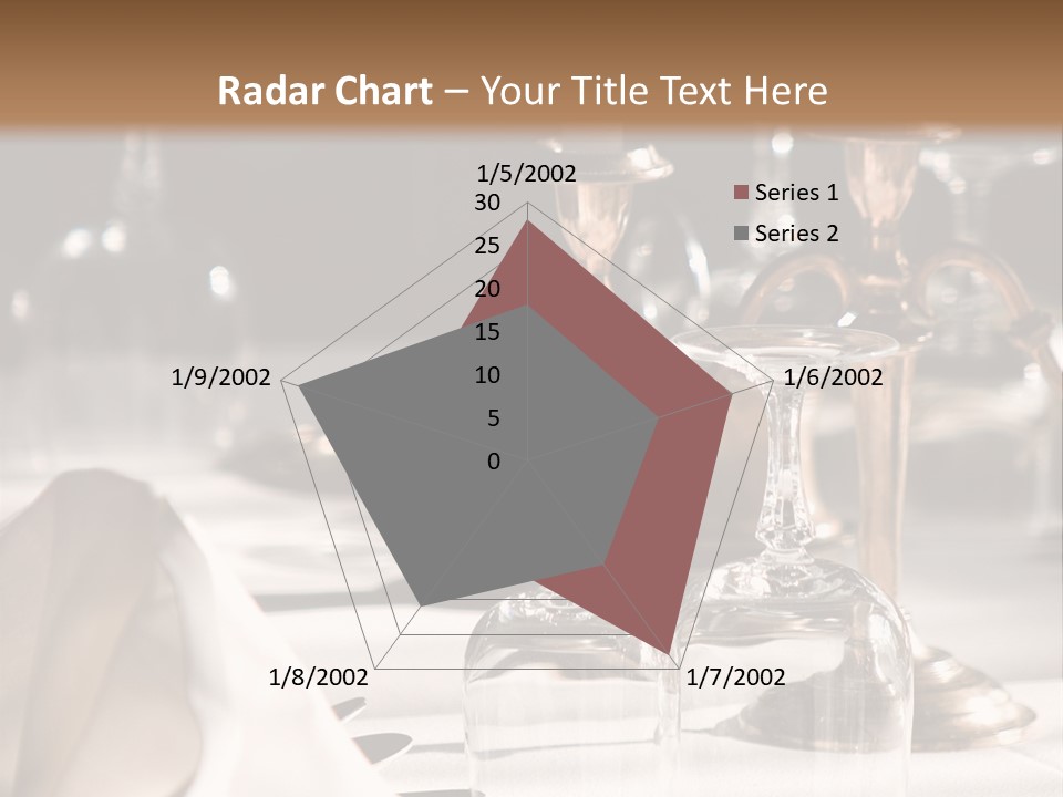 Silver Reception Dine PowerPoint Template