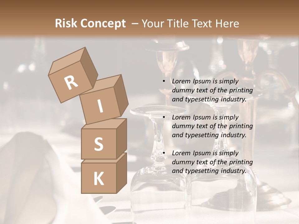 Silver Reception Dine PowerPoint Template