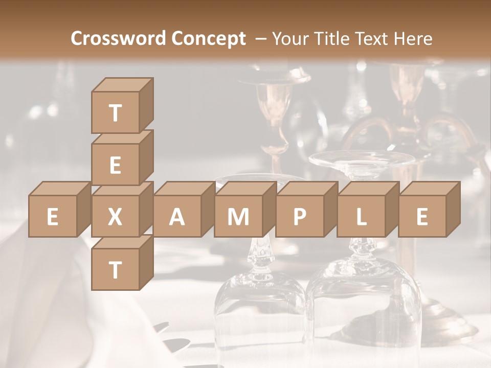 Silver Reception Dine PowerPoint Template