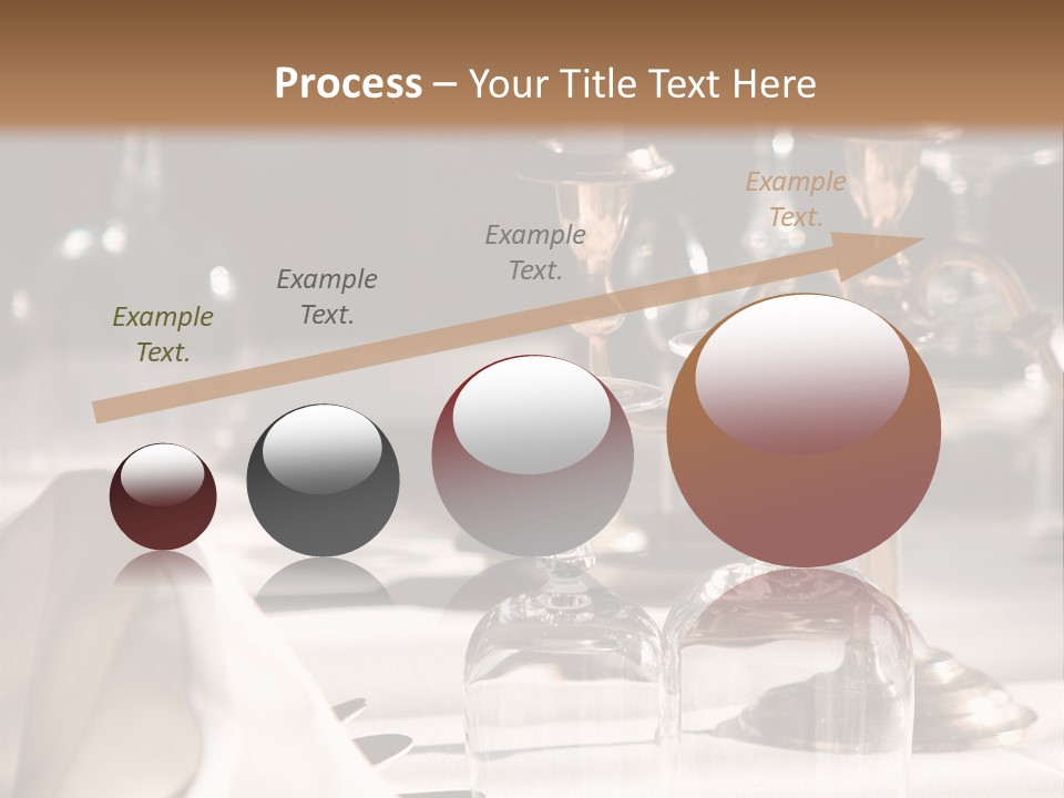 Silver Reception Dine PowerPoint Template