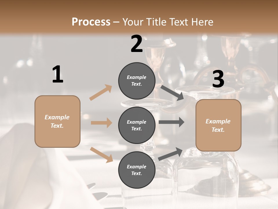 Silver Reception Dine PowerPoint Template