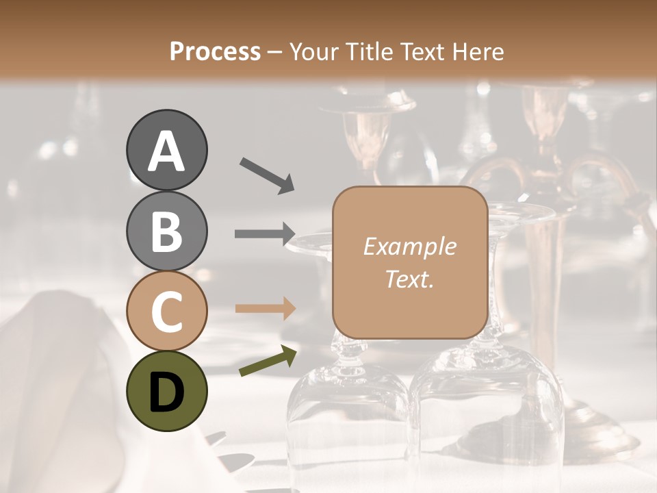 Silver Reception Dine PowerPoint Template