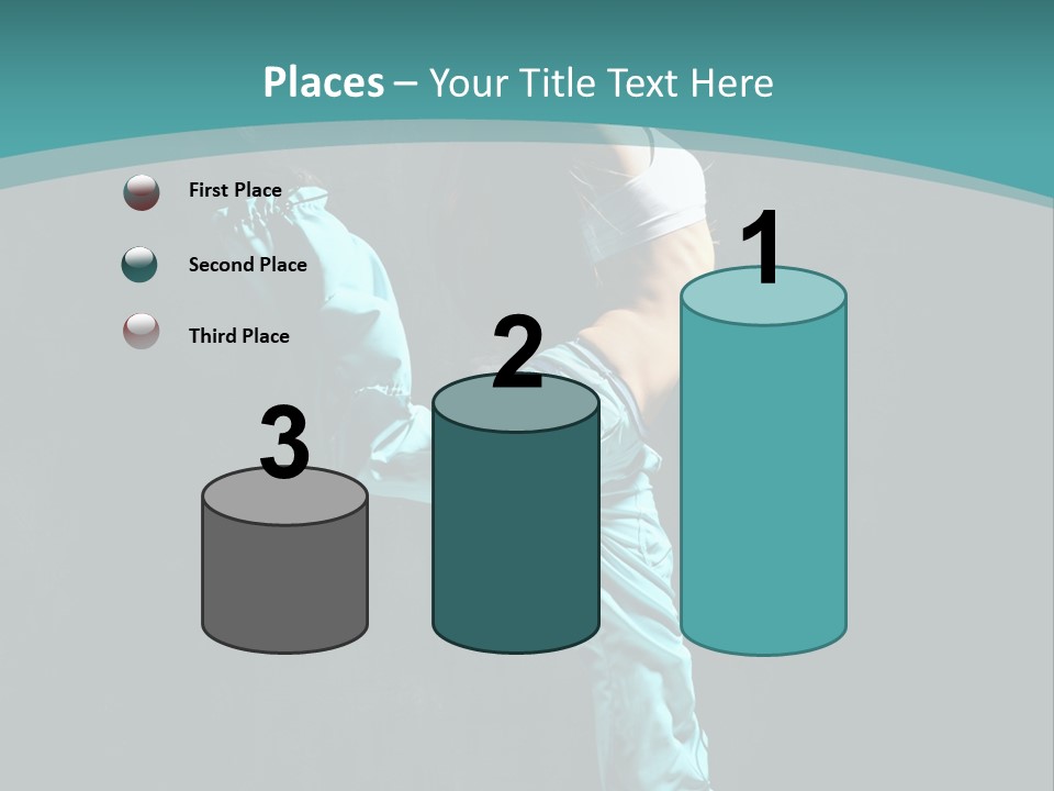 Takeoff Jazz Exercise PowerPoint Template