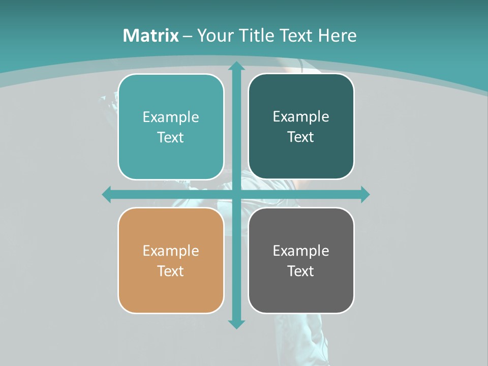 Takeoff Jazz Exercise PowerPoint Template