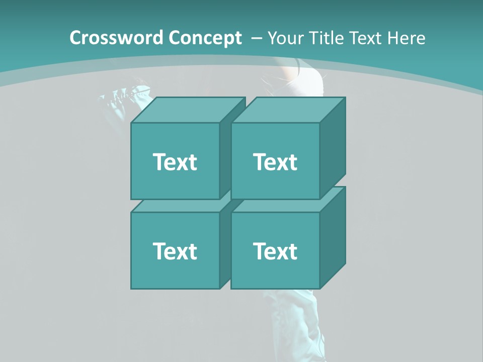 Takeoff Jazz Exercise PowerPoint Template