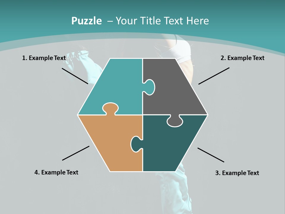 Takeoff Jazz Exercise PowerPoint Template