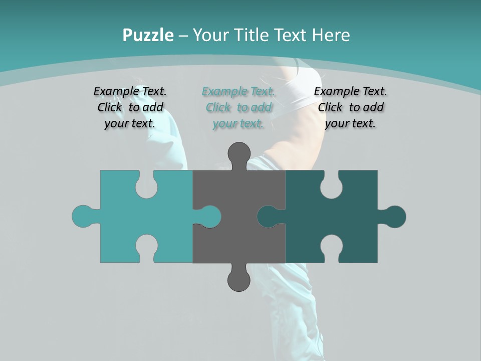 Takeoff Jazz Exercise PowerPoint Template