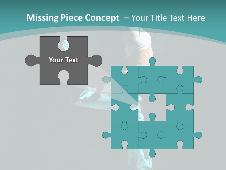 Takeoff Jazz Exercise PowerPoint Template